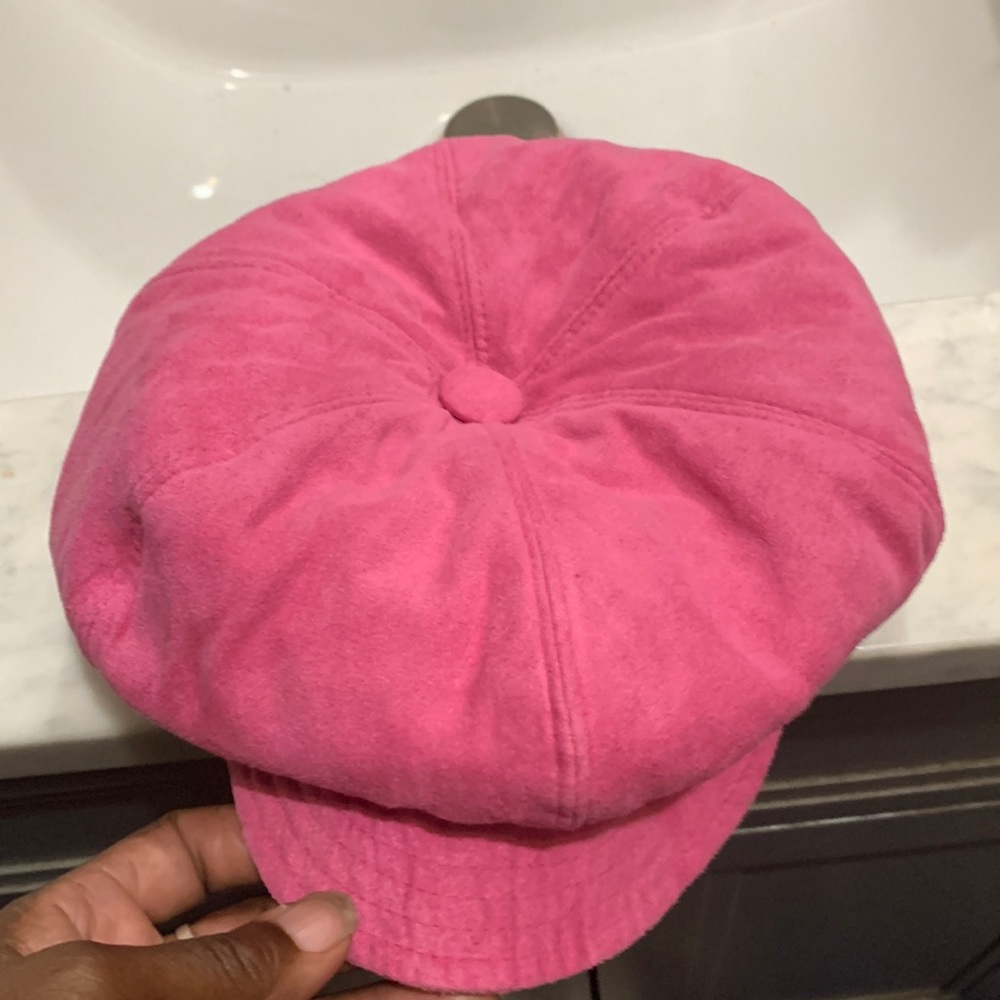 Pink hat